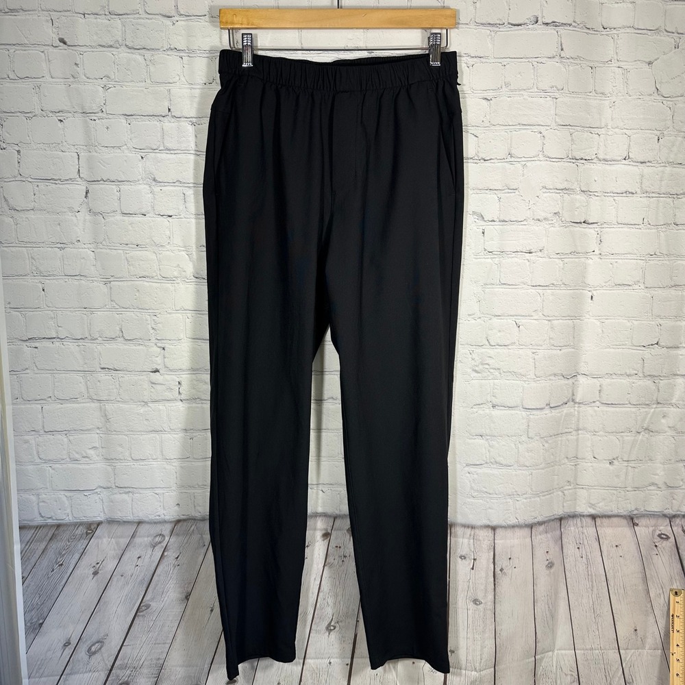 Lululemon Pants Medium Slim Fit Utilitech Mens Black Technical‎ Stretch Trousers